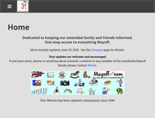 Tablet Screenshot of mayoff.com